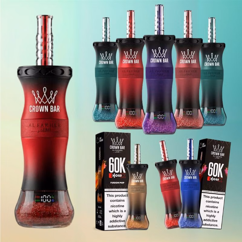 Al Fakher Crown Bar E-Hose X 60000 Puff Nargile